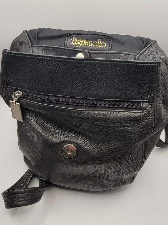 Tignanello Leather Backpack Black main image 9